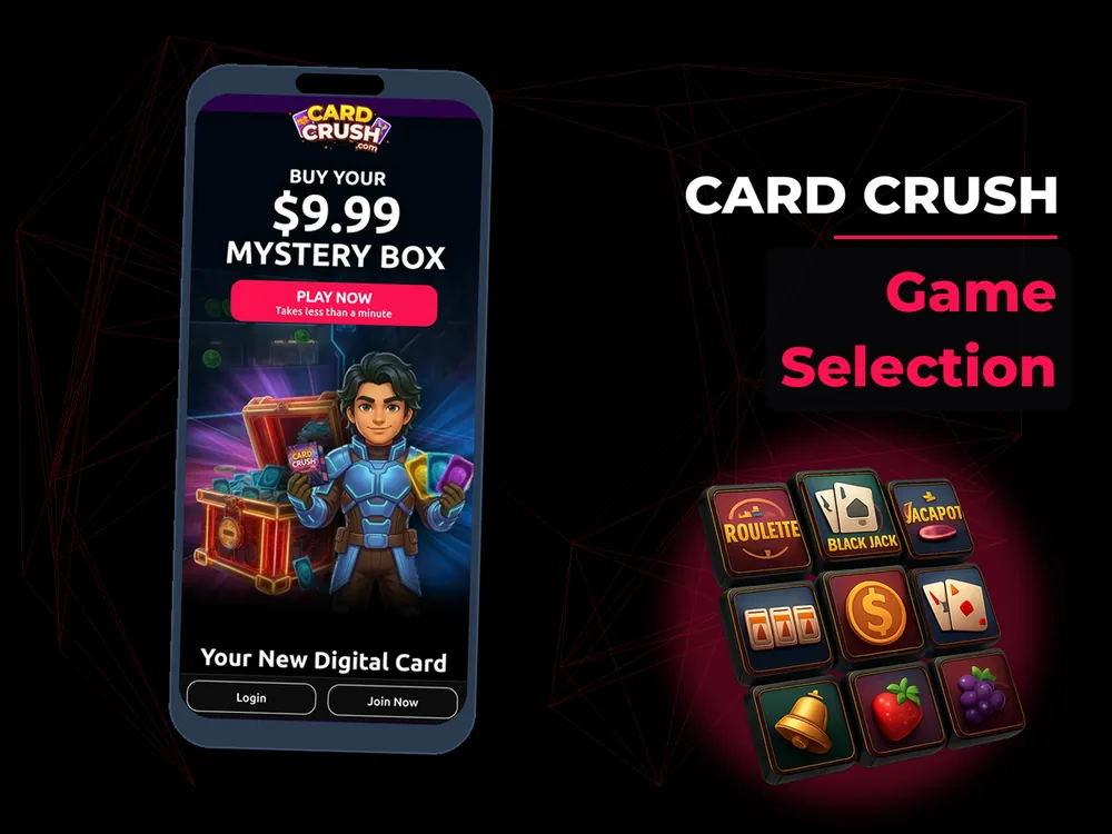 Card Crush - Game Selection