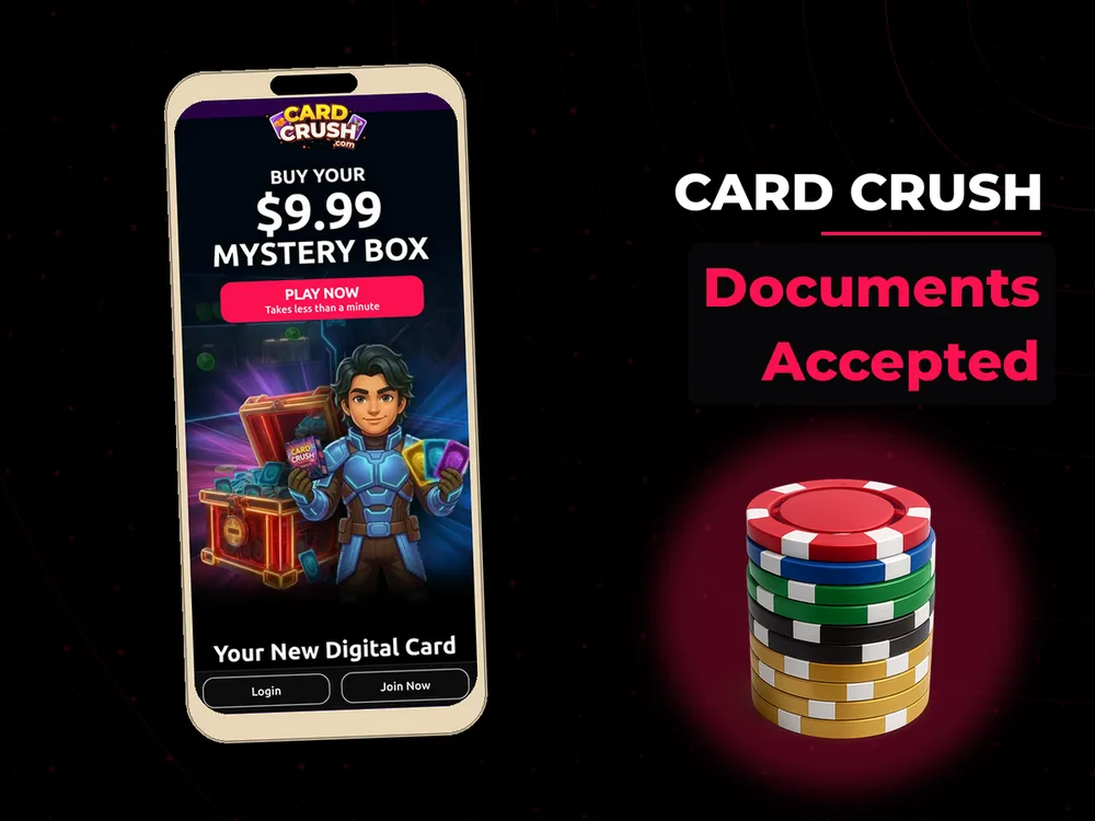 Card Crush - Documents Accepted