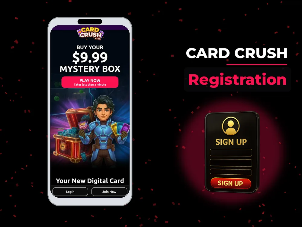Card Crush - Registration
