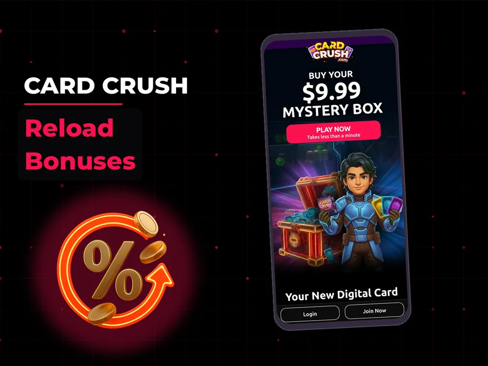 Card Crush - Reload Bonuses